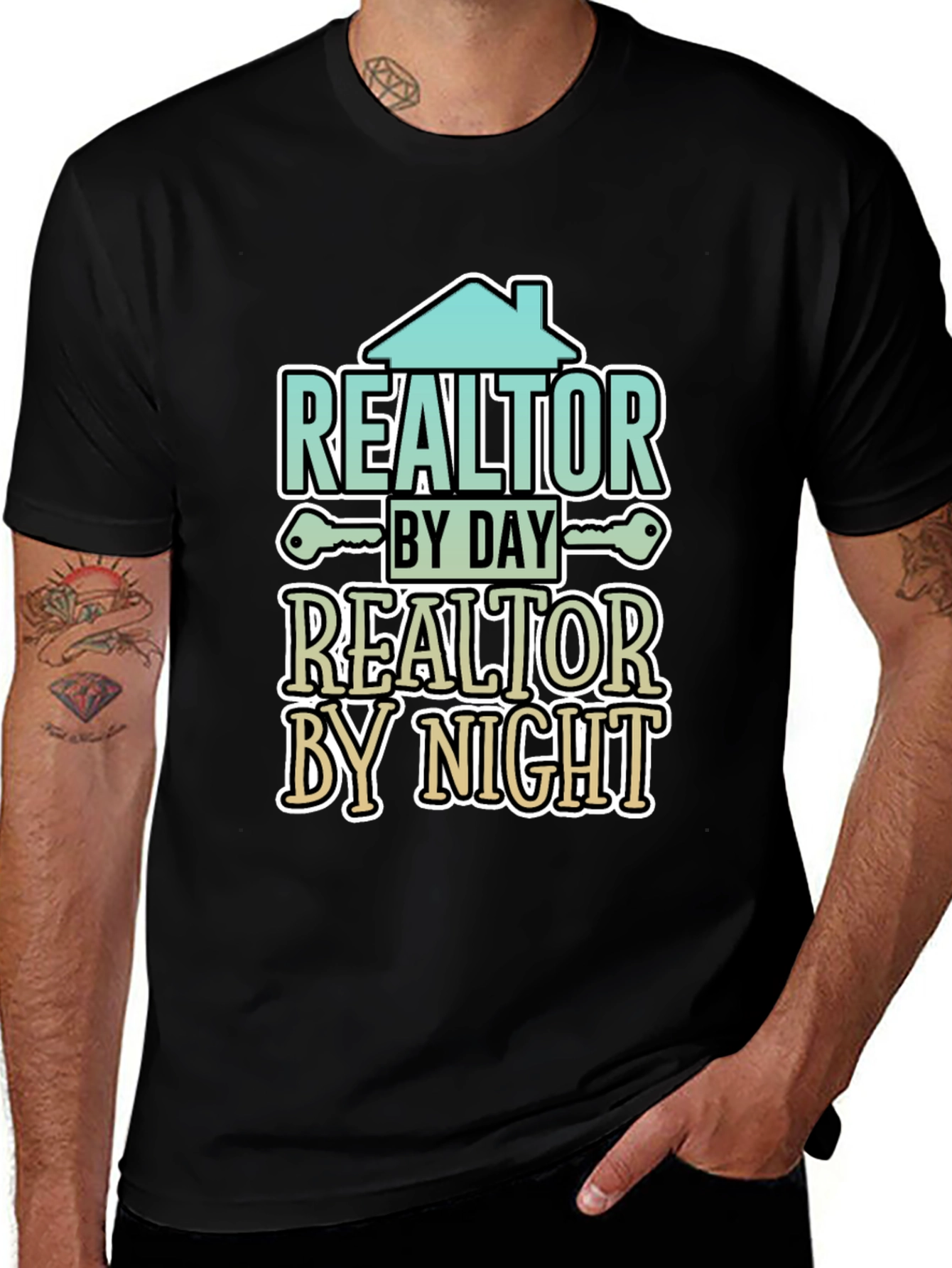Realtor By Day Realtor By Night Graphic Tee