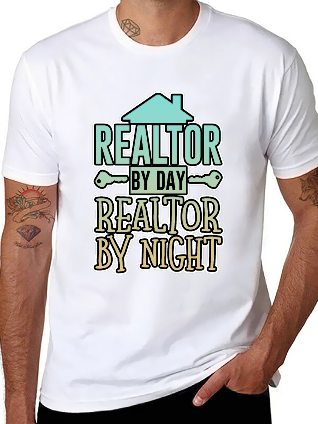 Realtor By Day Realtor By Night Graphic Tee