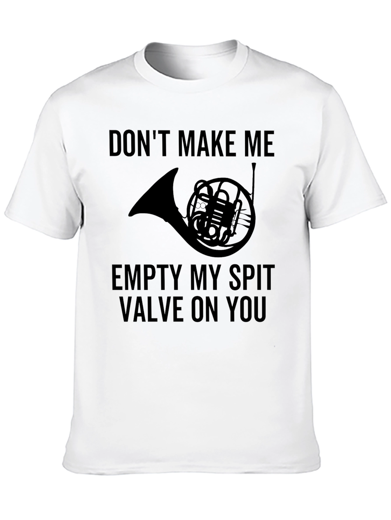 French Horn Spit Valve Humor T-Shirt