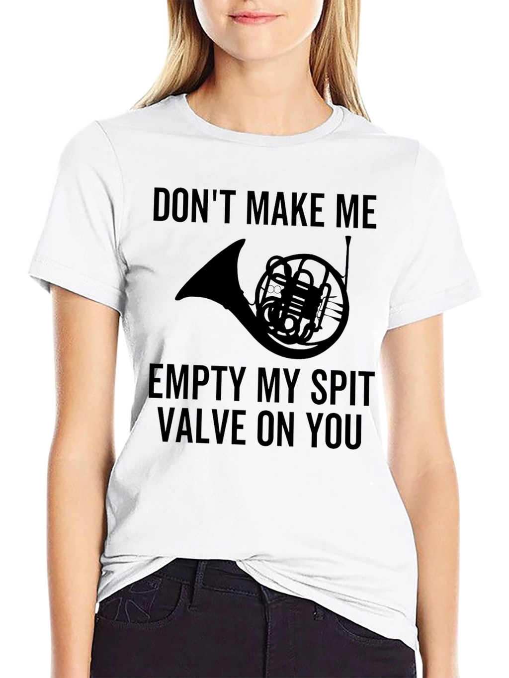 French Horn Spit Valve Humor T-Shirt