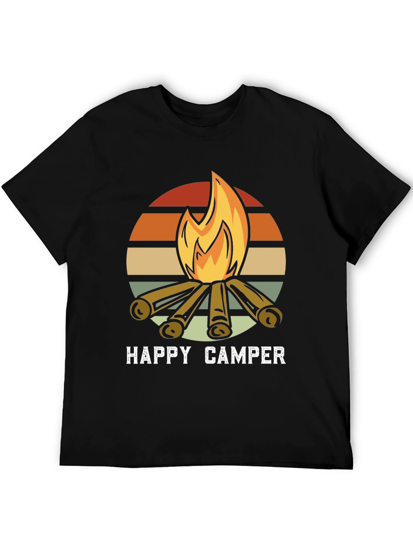 Happy Camper Retro Graphic Tee