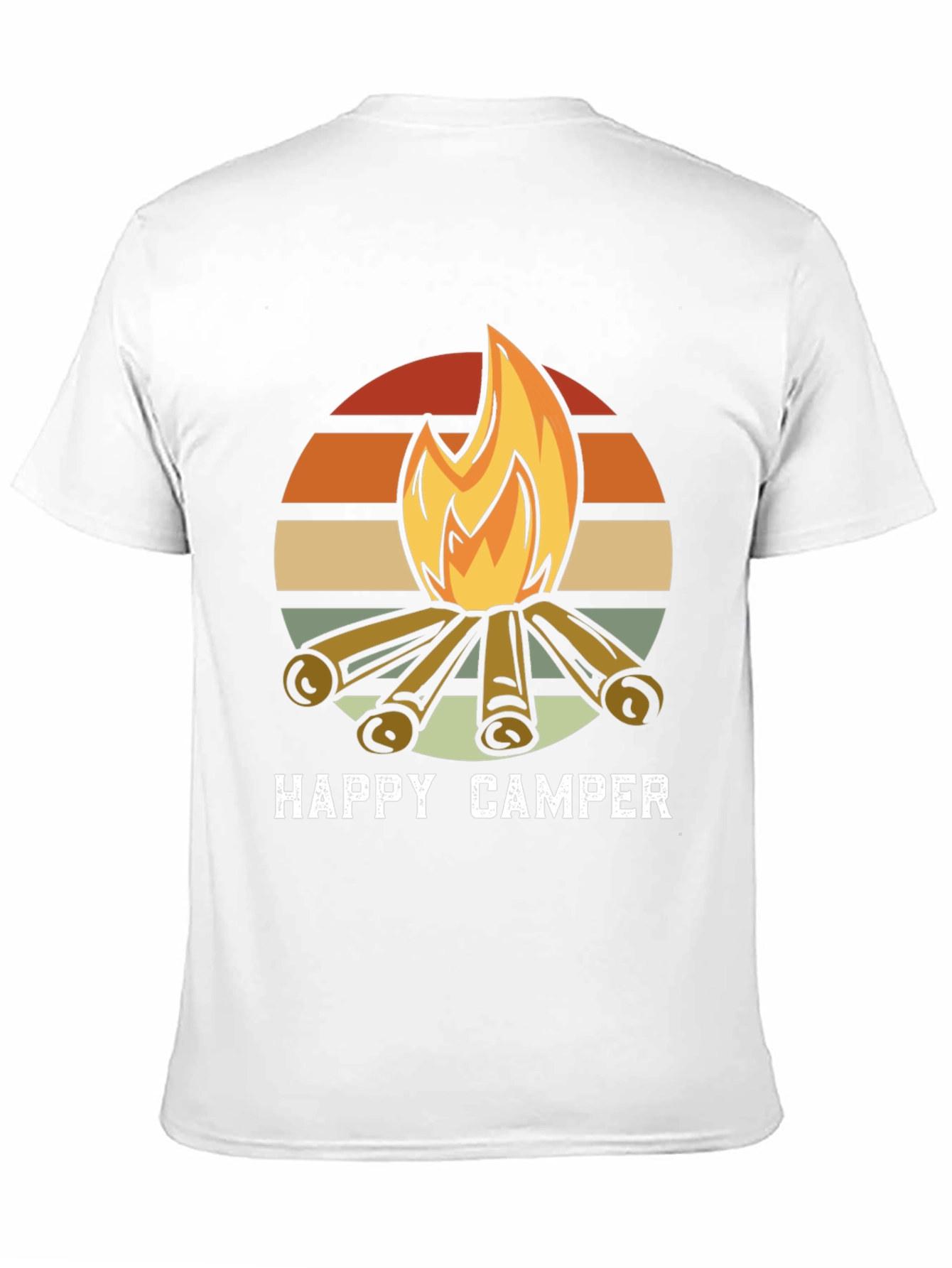 Happy Camper Retro Graphic Tee