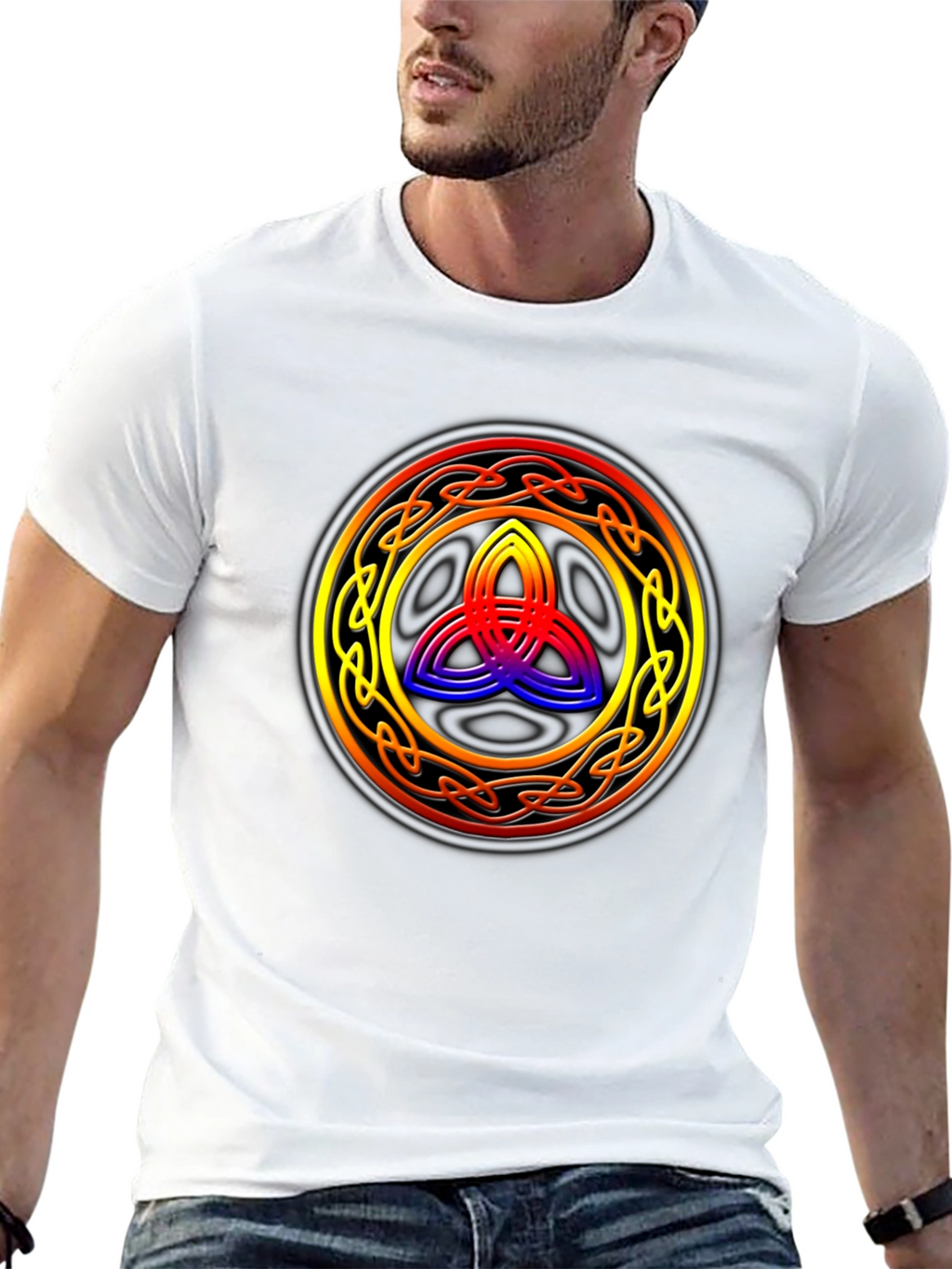 Celtic Knot T-Shirt - Trinity Symbol