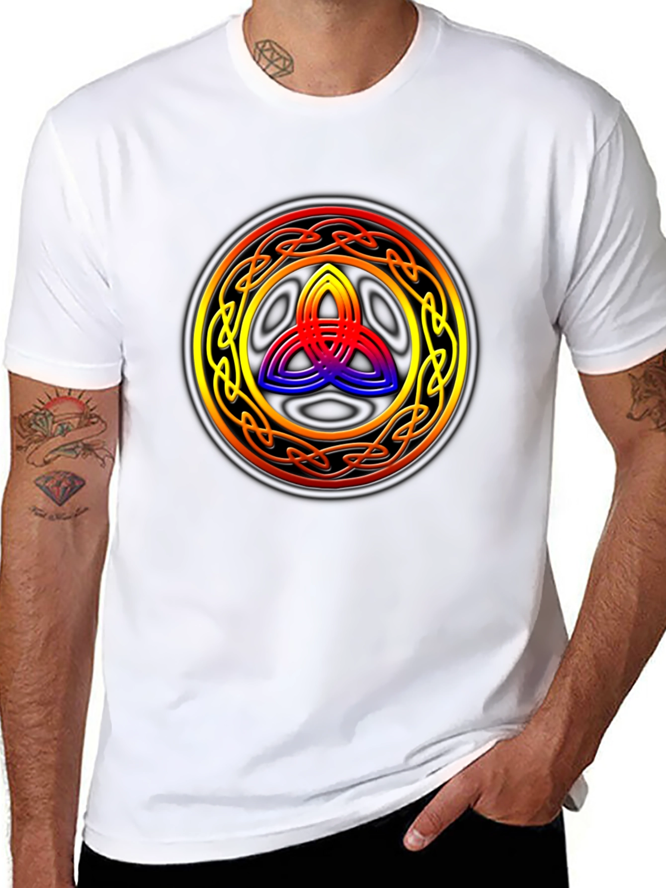 Celtic Knot T-Shirt - Trinity Symbol
