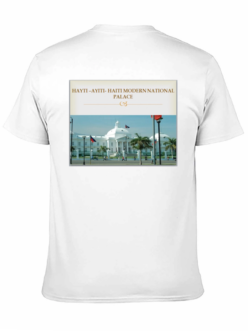 Haiti National Palace Graphic T-Shirt