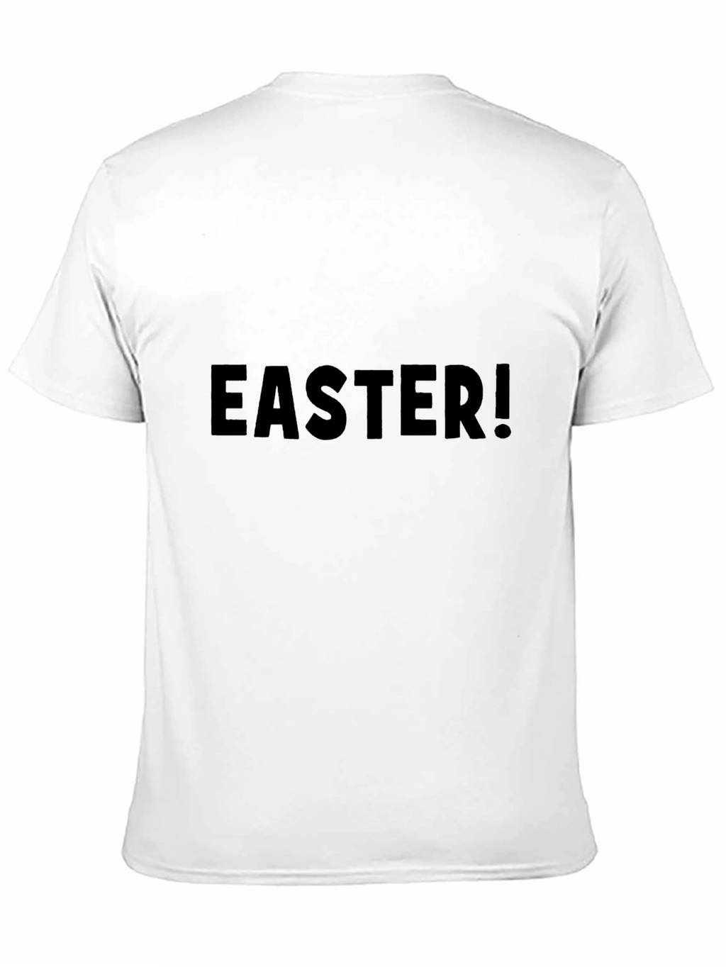 Mens Easter Graphic Tee - Black
