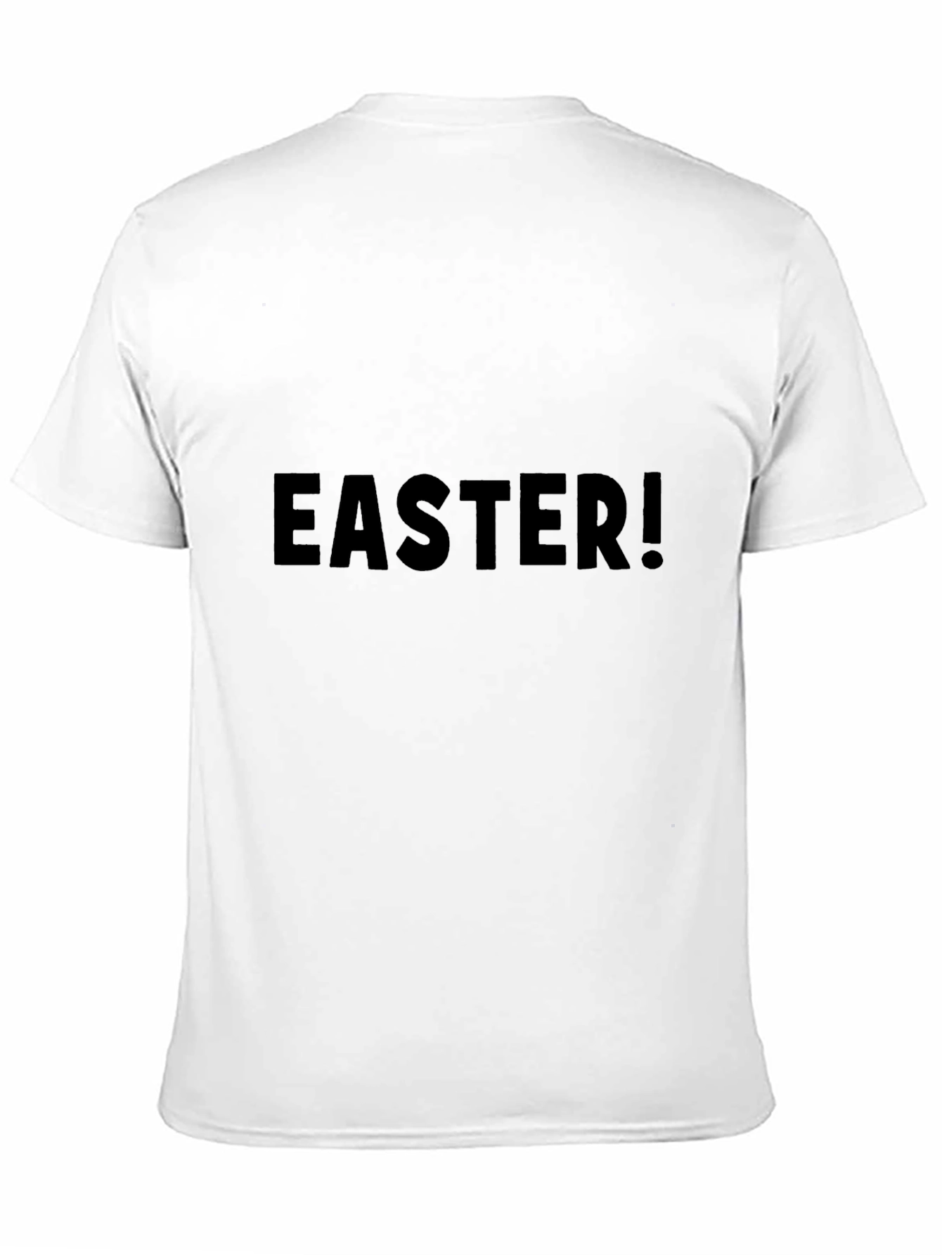 Mens Easter Graphic Tee - Black