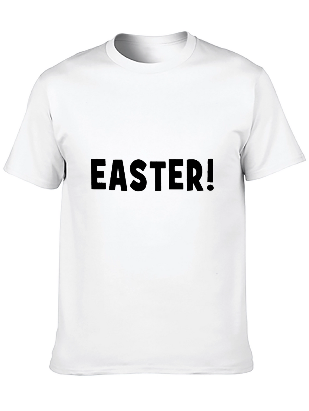 Mens Easter Graphic Tee - Black