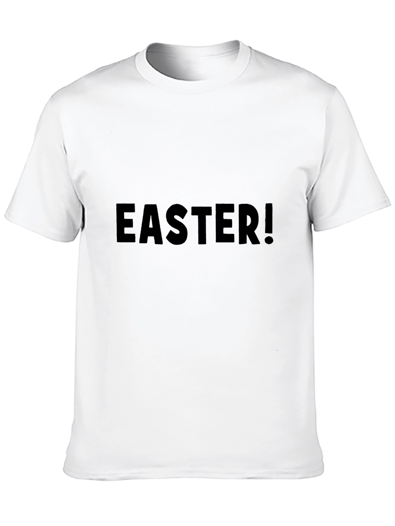 Mens Easter Graphic Tee - Black