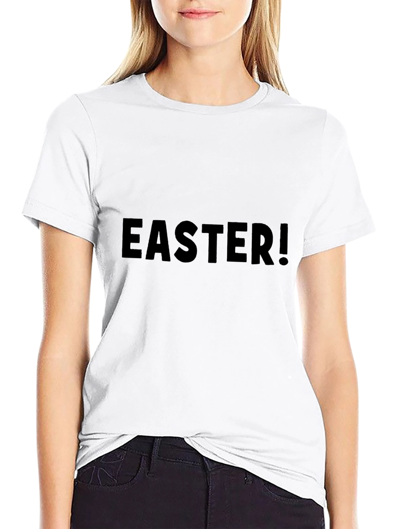 Mens Easter Graphic Tee - Black