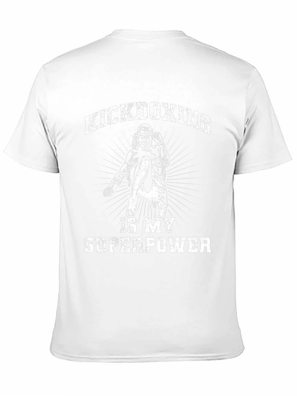 Kickboxing Superpower Black T-Shirt