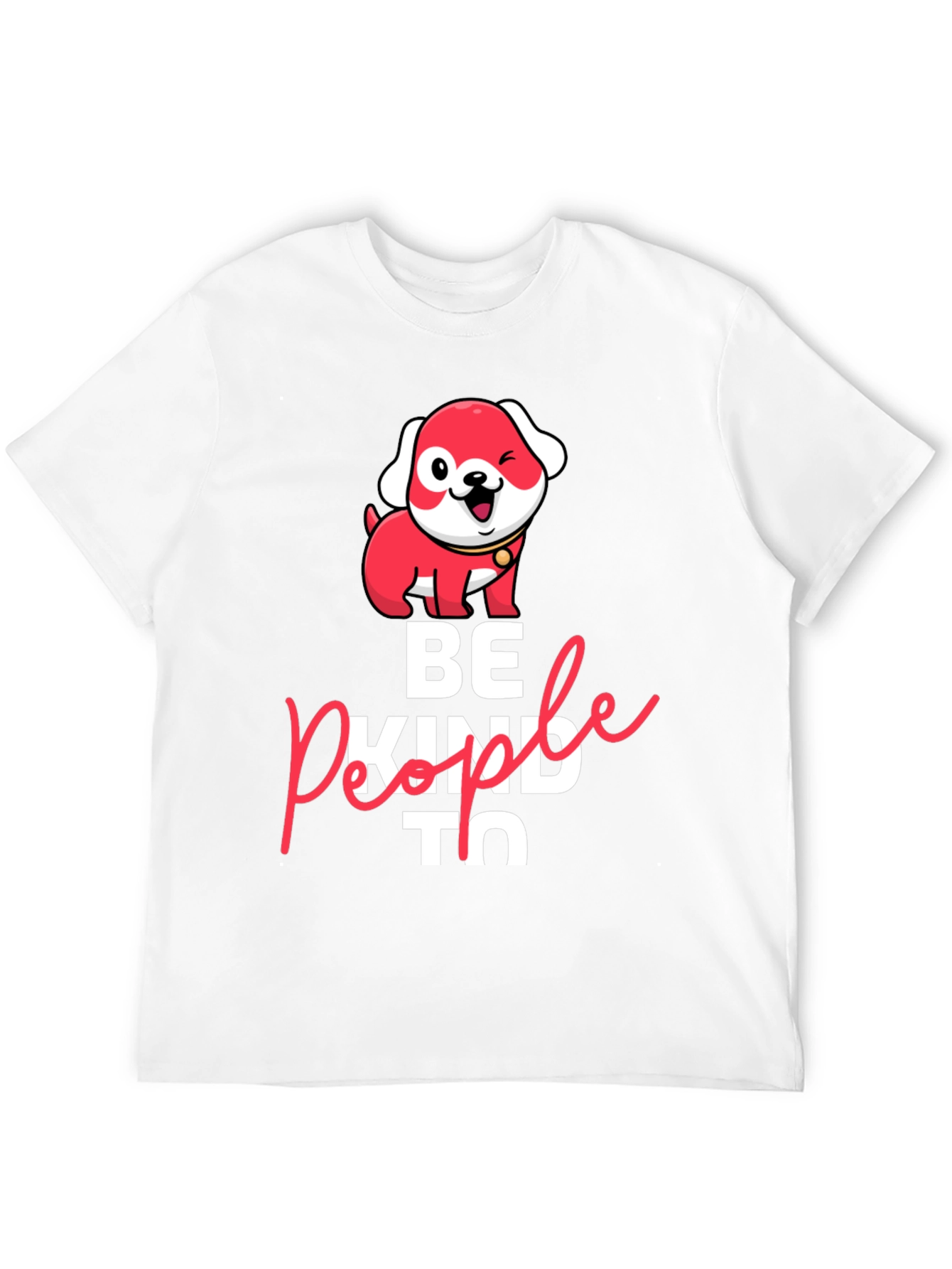 Be Kind To People Dog Graphic Tee