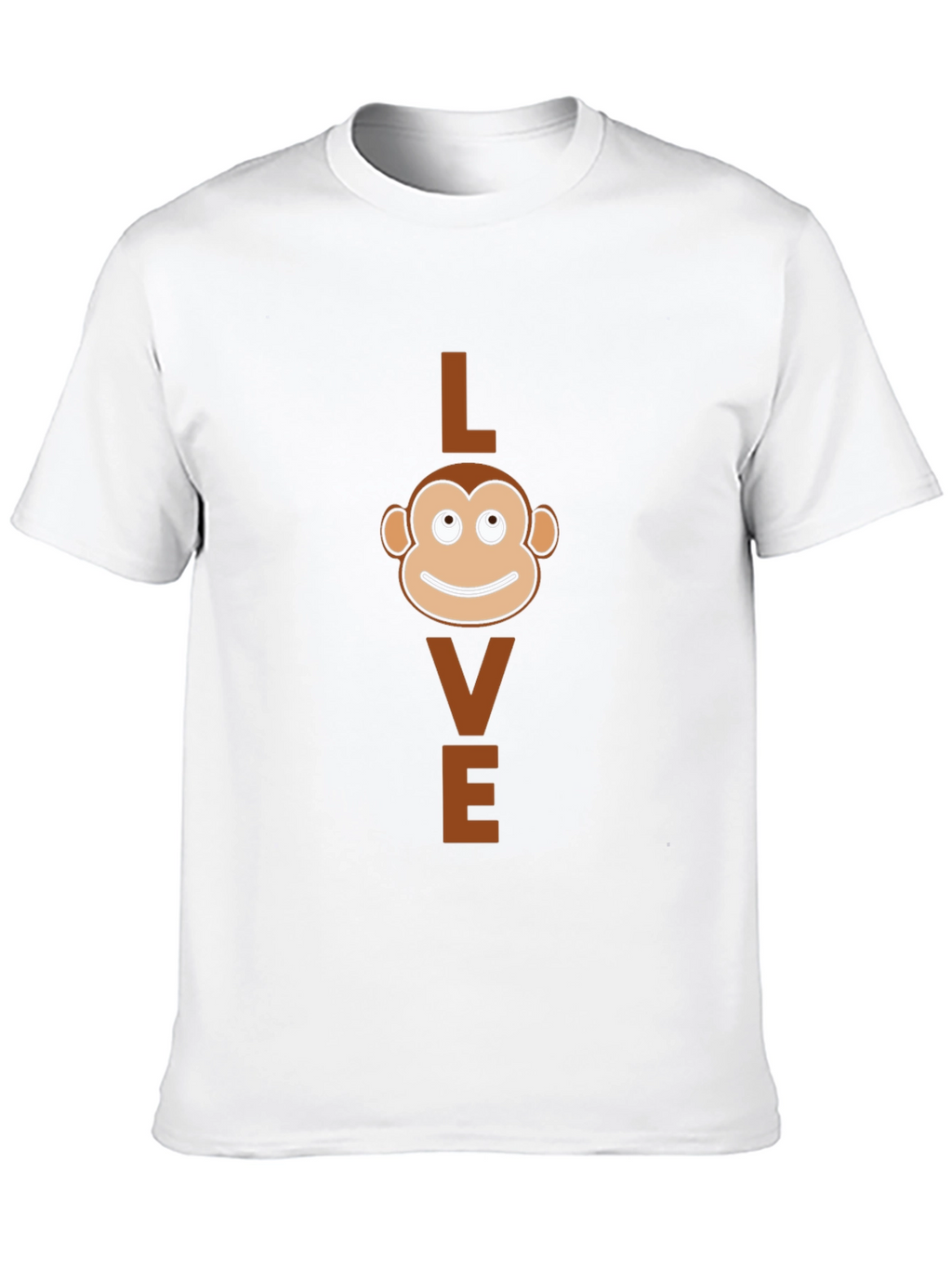 Love Monkey Graphic T-Shirt - Black