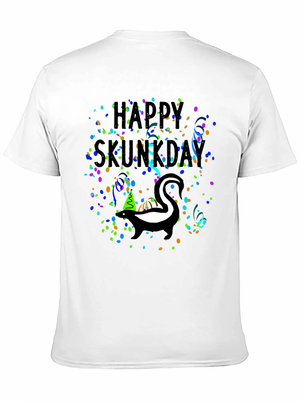Happy Skunk Day Graphic T-Shirt