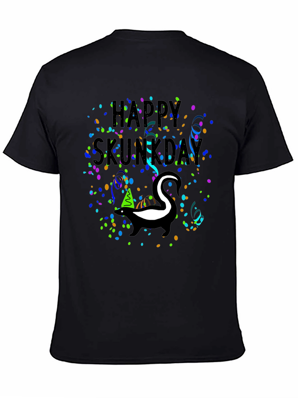 Happy Skunk Day Graphic T-Shirt