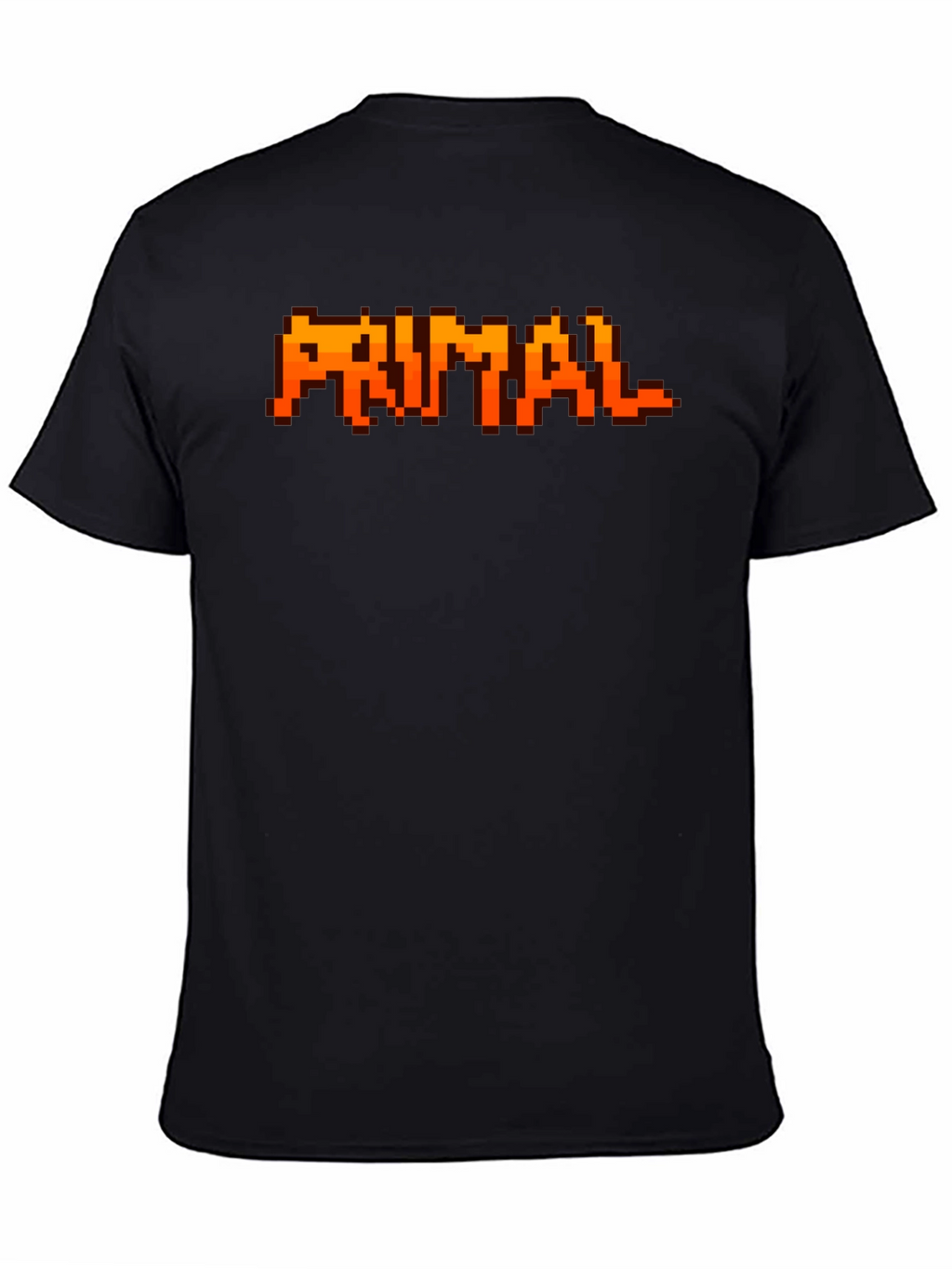 Primal Pixel T-Shirt - Retro Gaming Style
