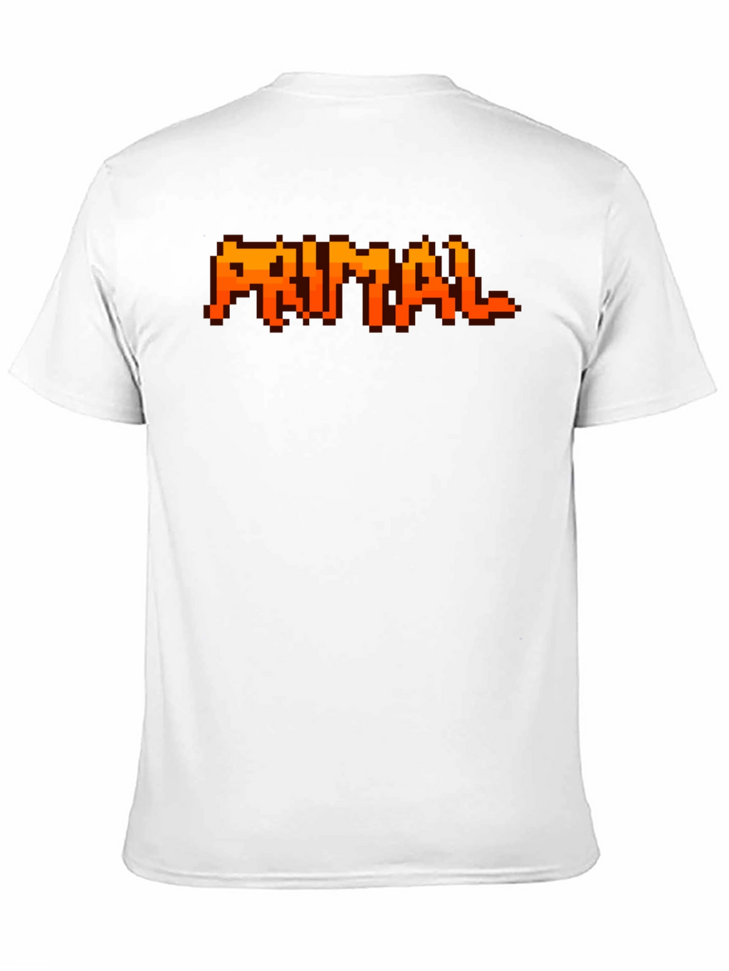 Primal Pixel T-Shirt - Retro Gaming Style