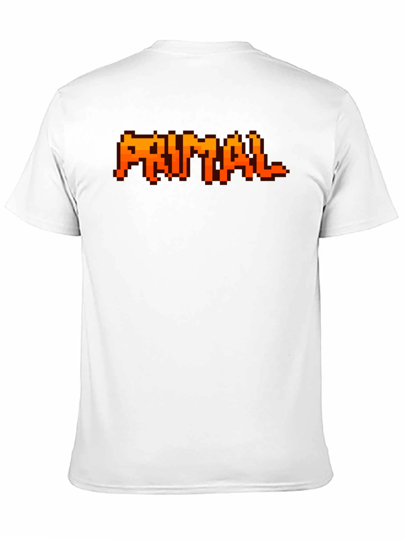 Primal Pixel T-Shirt - Retro Gaming Style