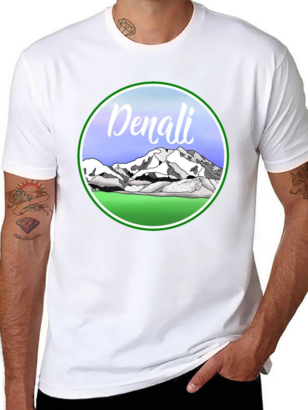 Denali Mountain Graphic Tee