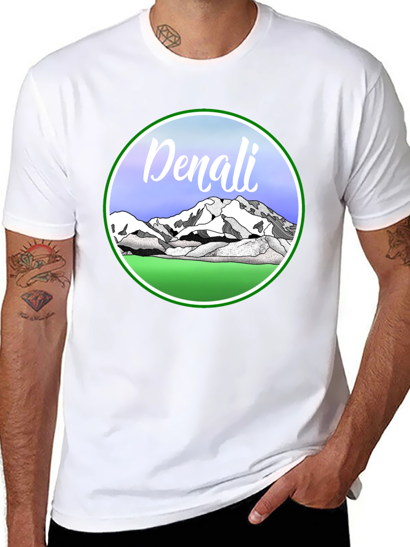 Denali Mountain Graphic Tee
