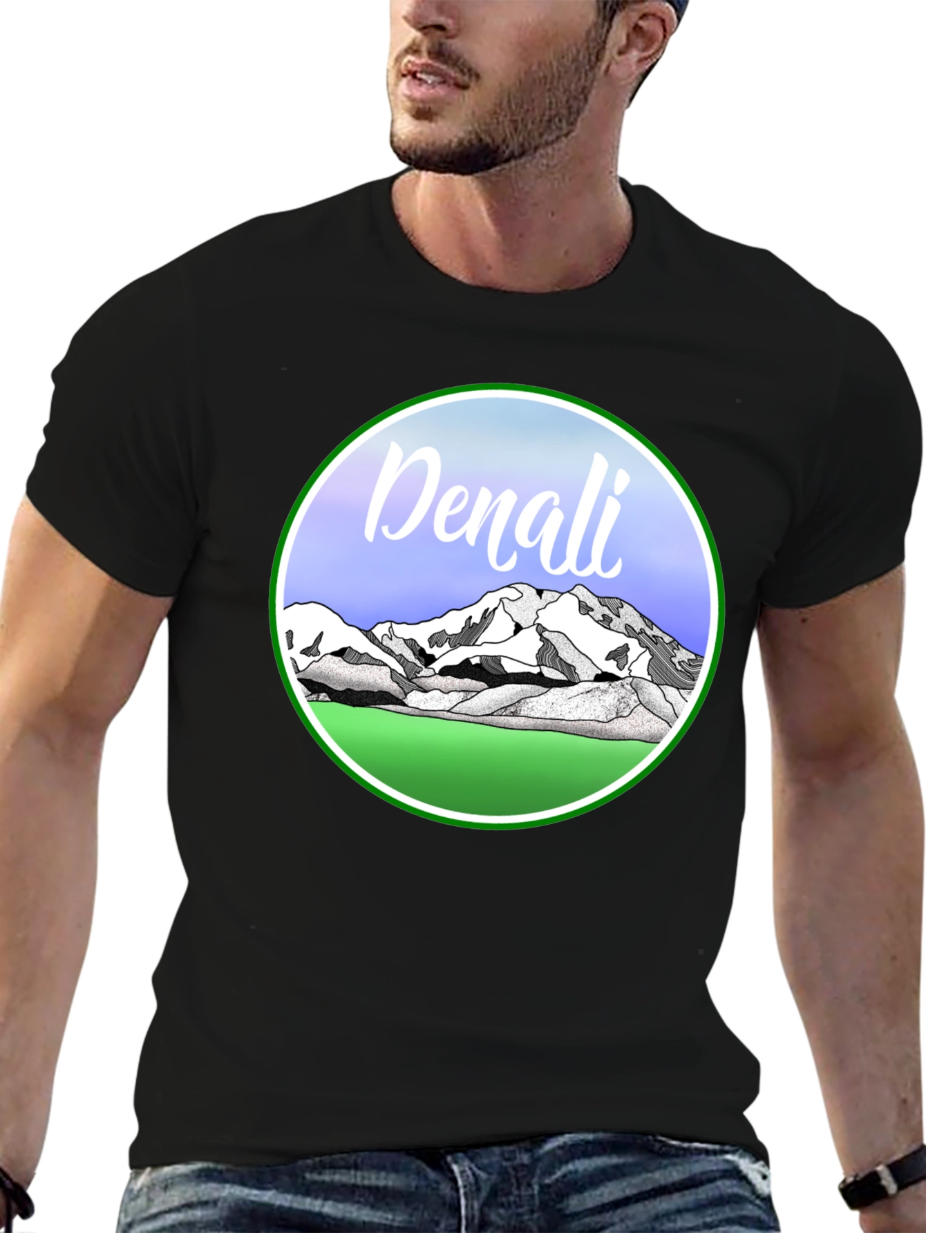 Denali Mountain Graphic Tee
