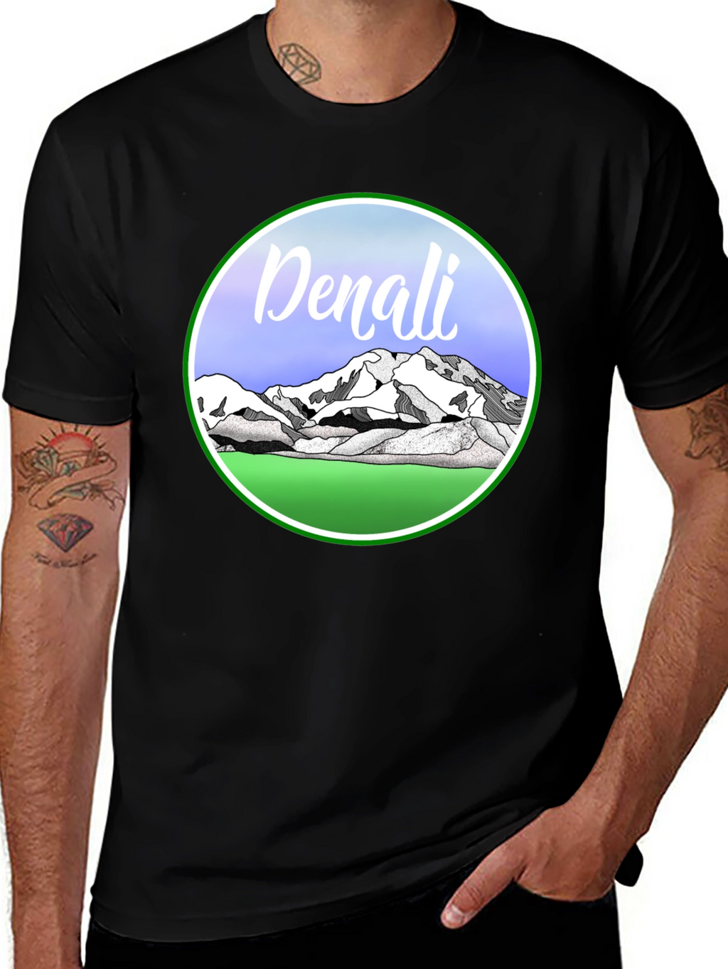 Denali Mountain Graphic Tee