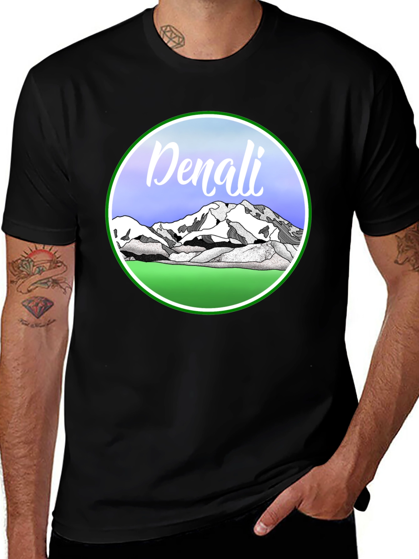 Denali Mountain Graphic Tee