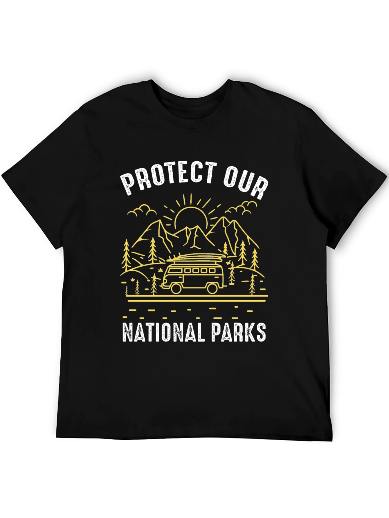 Protect Our National Parks Graphic Tee - Black
