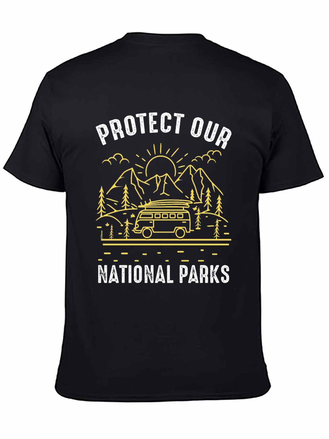 Protect Our National Parks Graphic Tee - Black