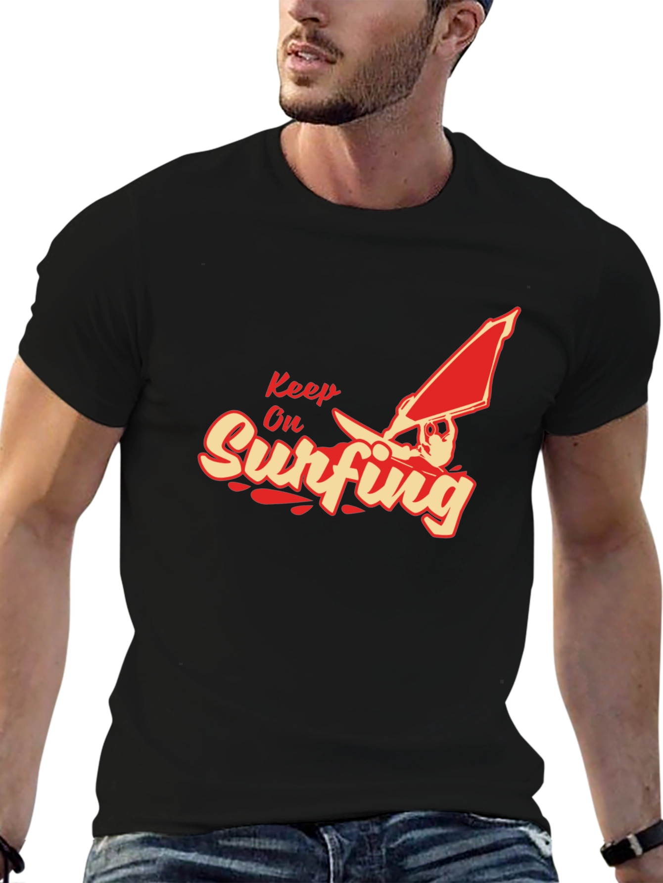 Keep On Surfing Graphic Tee