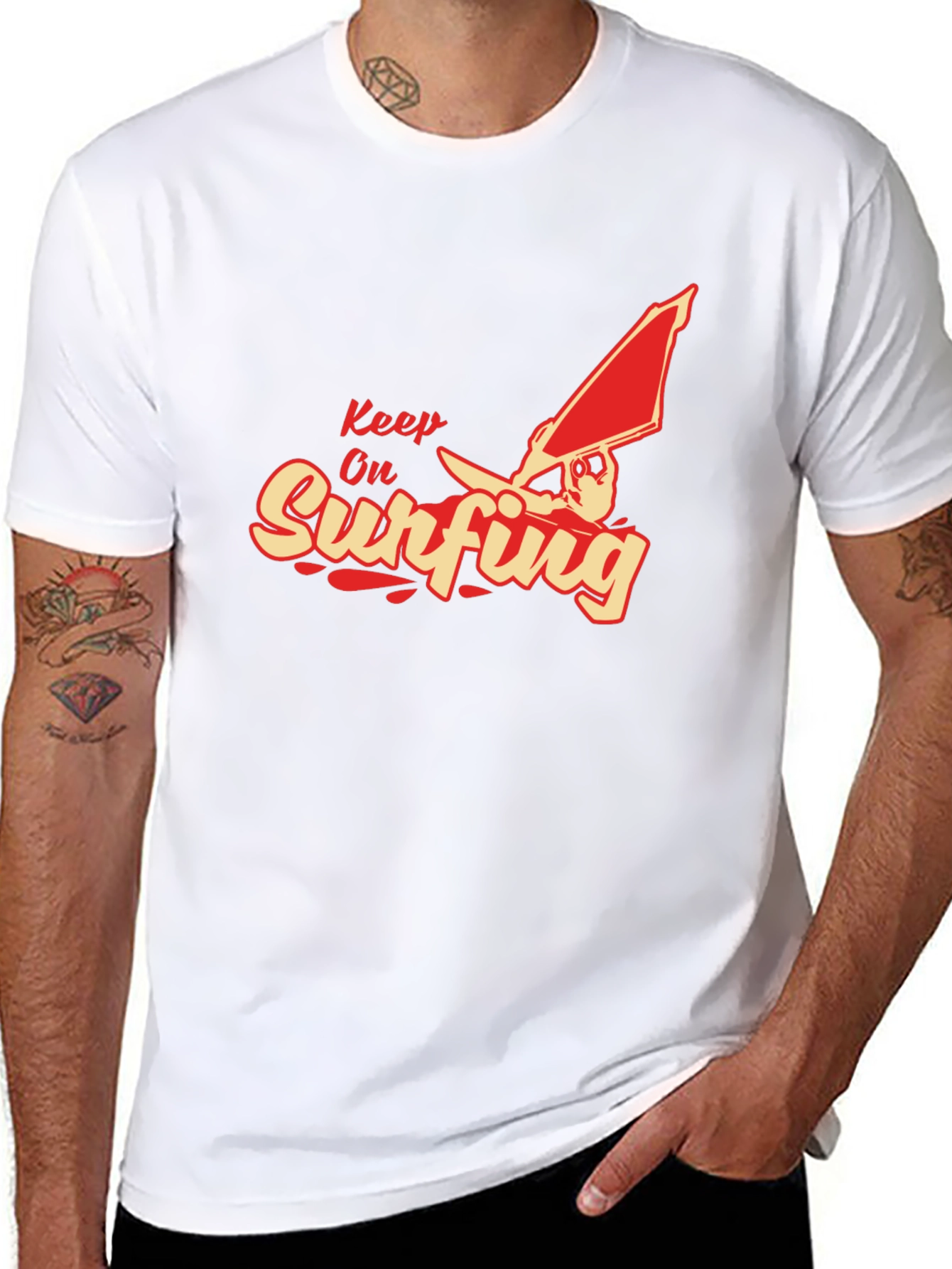 Keep On Surfing Graphic Tee