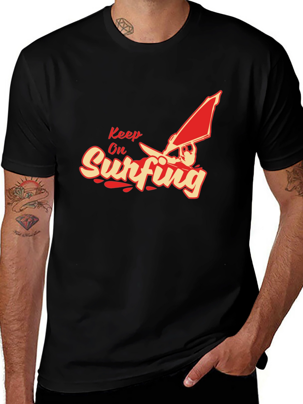 Keep On Surfing Graphic Tee