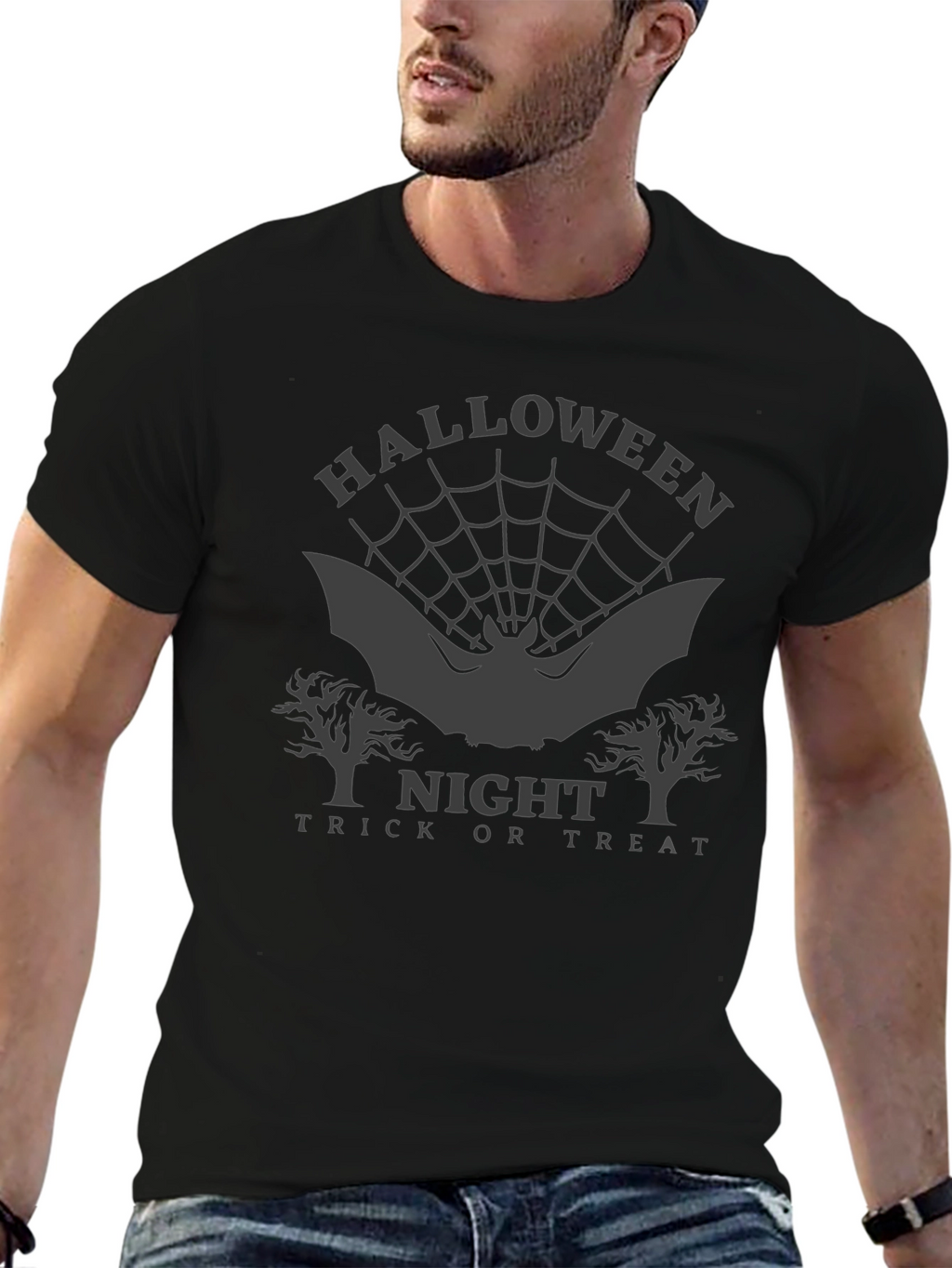 Halloween Bat T-Shirt - Trick or Treat Tee