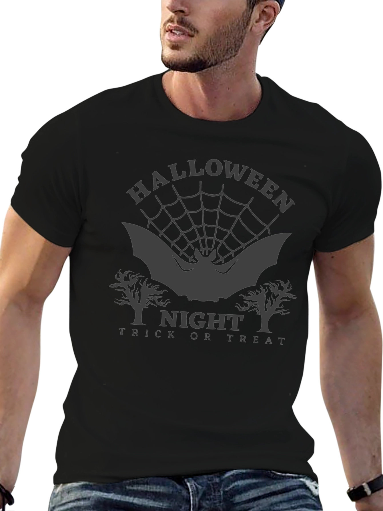 Halloween Bat T-Shirt - Trick or Treat Tee
