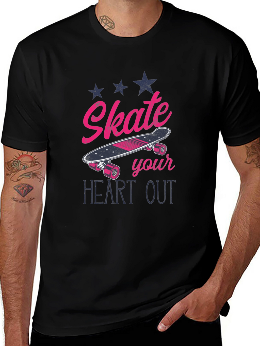 Skate Your Heart Out Graphic Tee