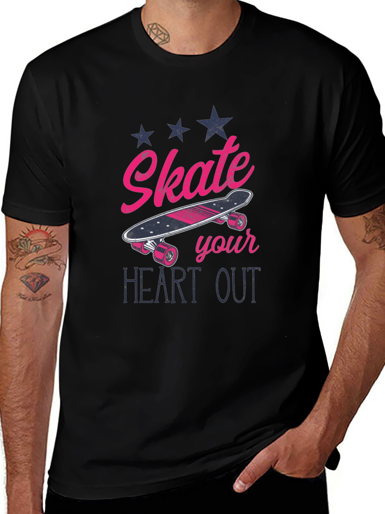 Skate Your Heart Out Graphic Tee