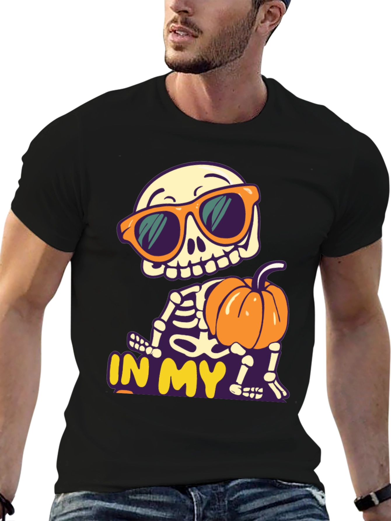 Cool Skeleton T-Shirt - Halloween Vibes