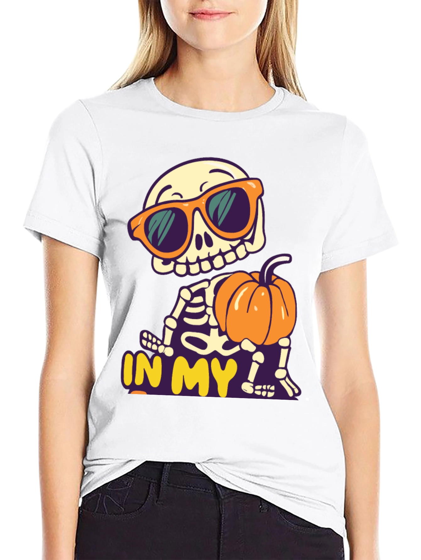 Cool Skeleton T-Shirt - Halloween Vibes