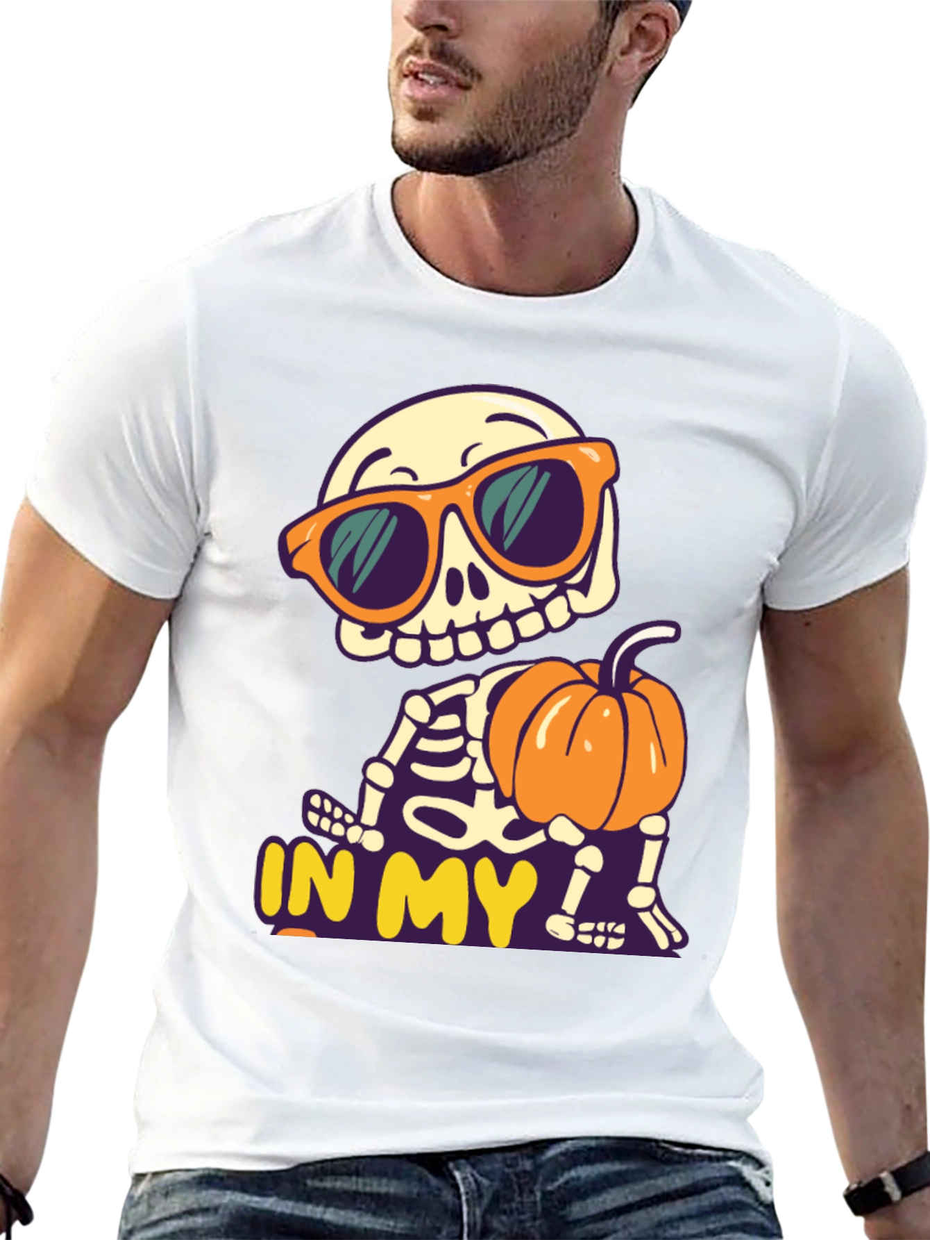 Cool Skeleton T-Shirt - Halloween Vibes