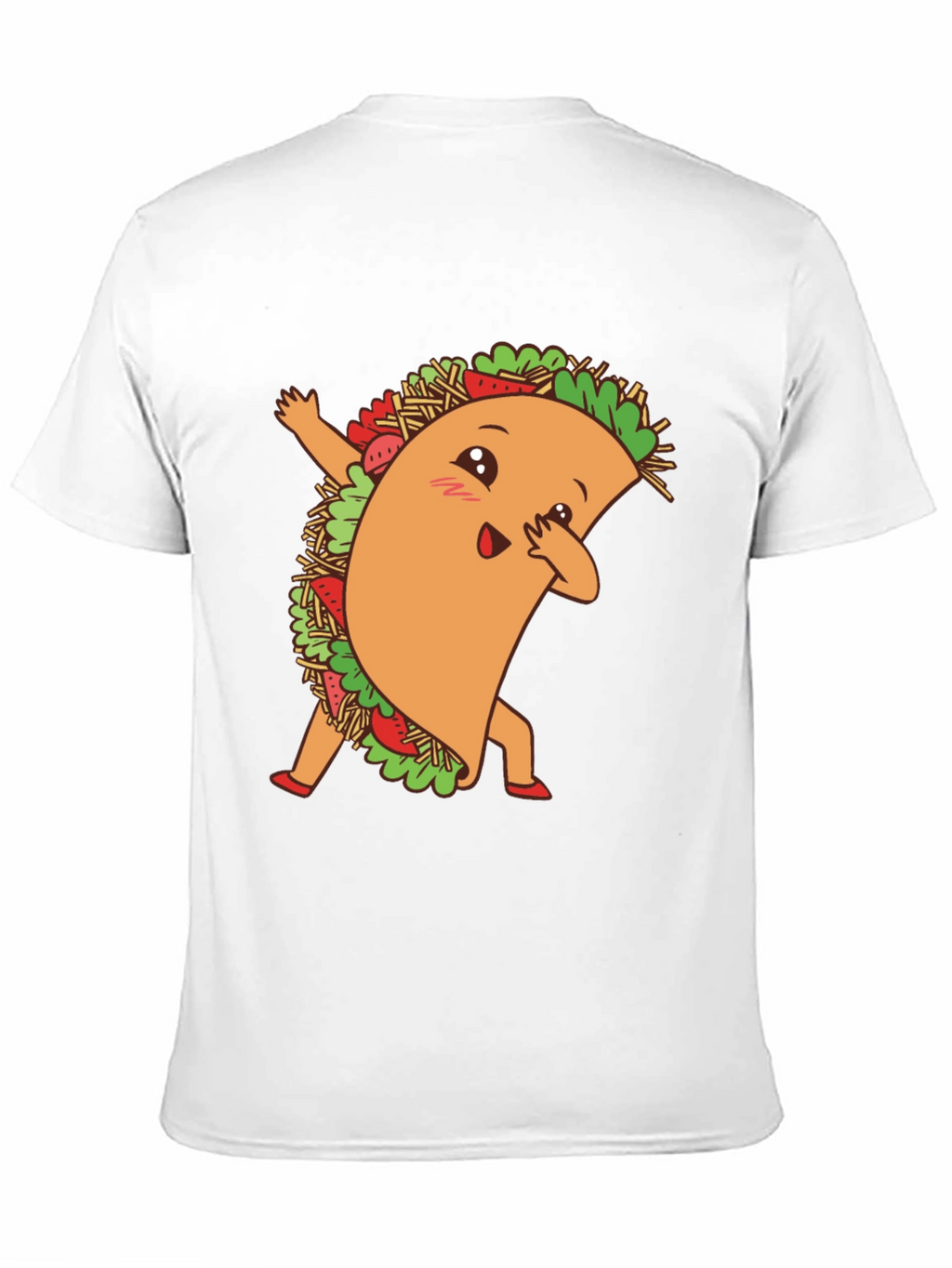 Dabbing Taco Graphic T-Shirt - Fun Foodie Tee