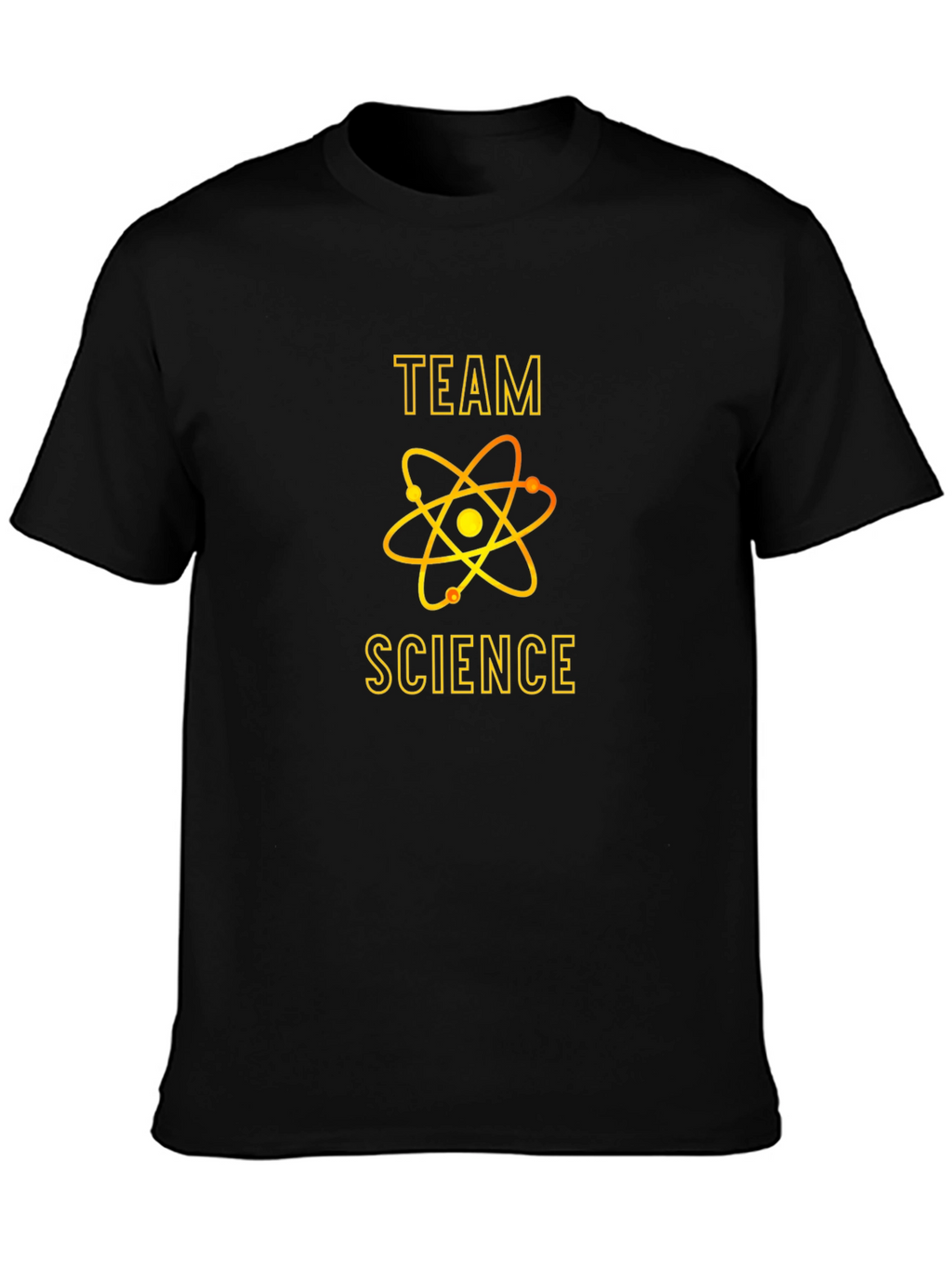Team Science T-Shirt - Black Graphic Tee