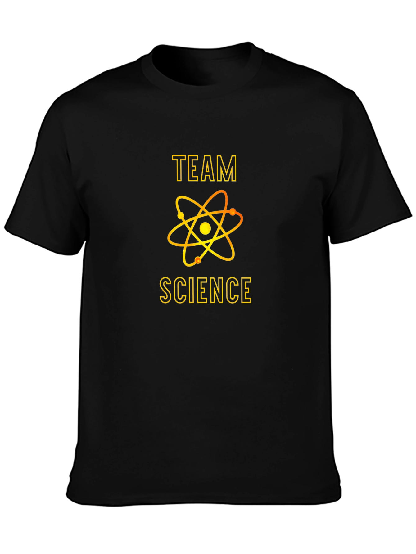 Team Science T-Shirt - Black Graphic Tee