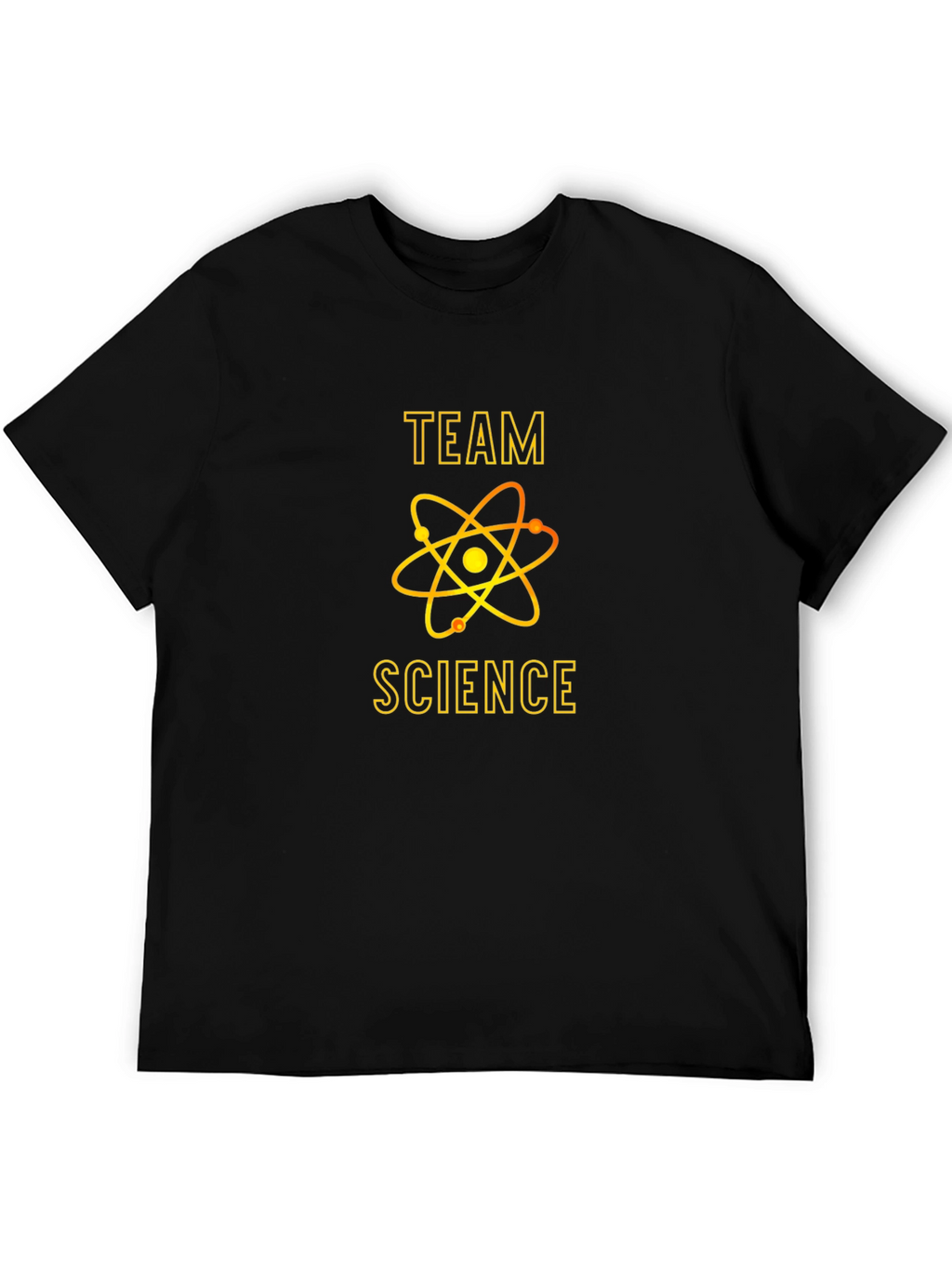 Team Science T-Shirt - Black Graphic Tee