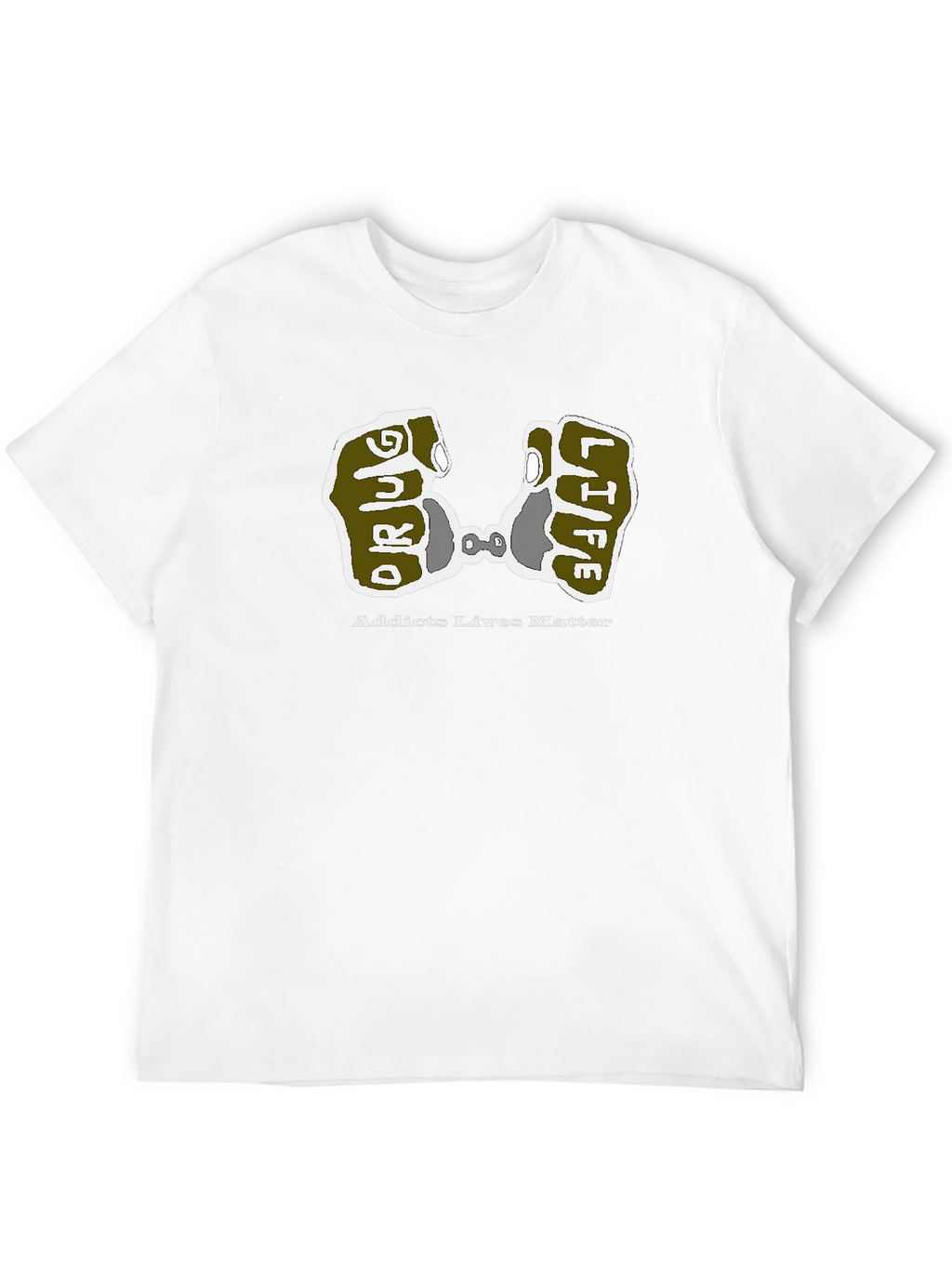 Addicts Lives Matter Graphic T-Shirt