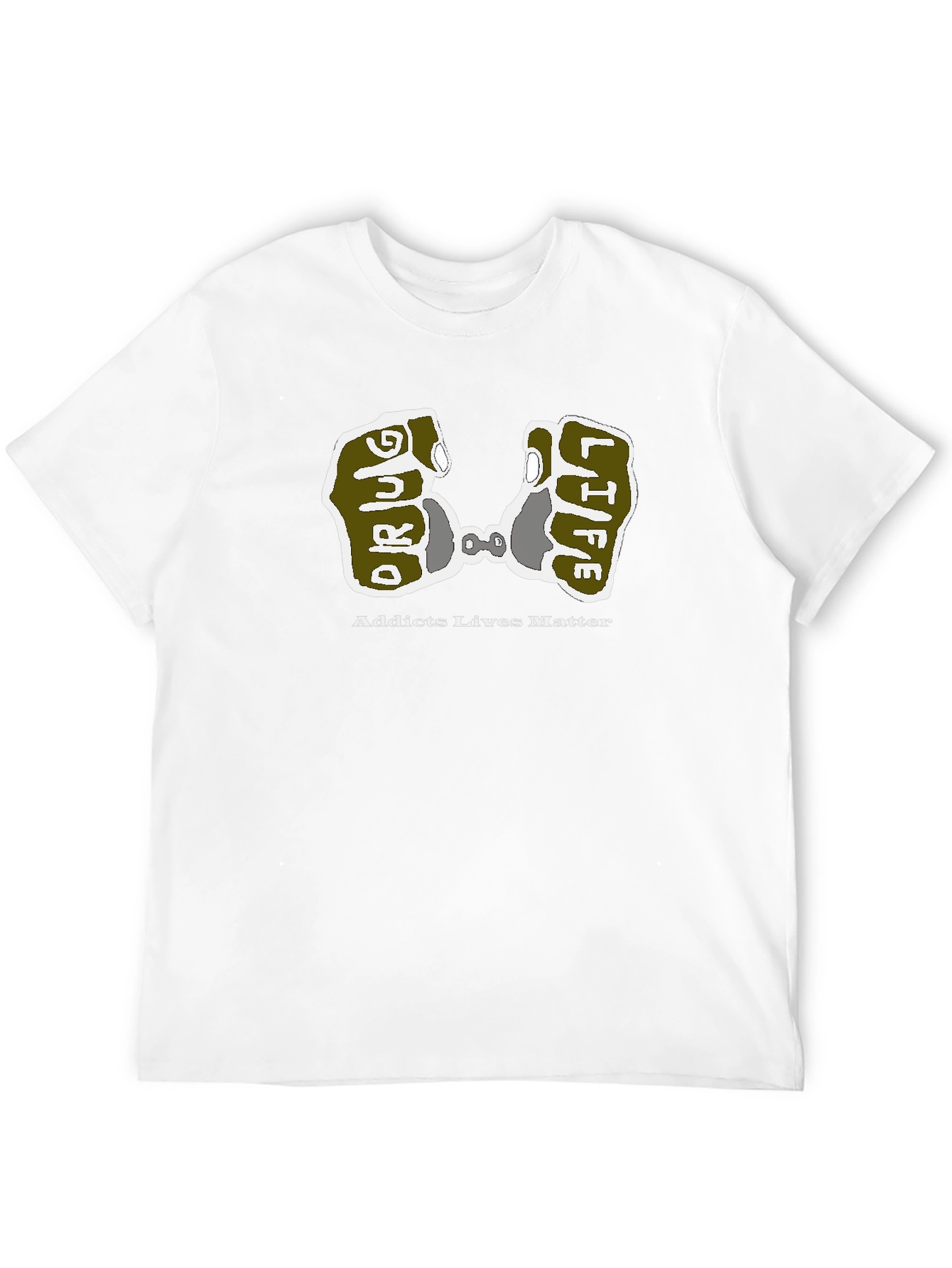 Addicts Lives Matter Graphic T-Shirt