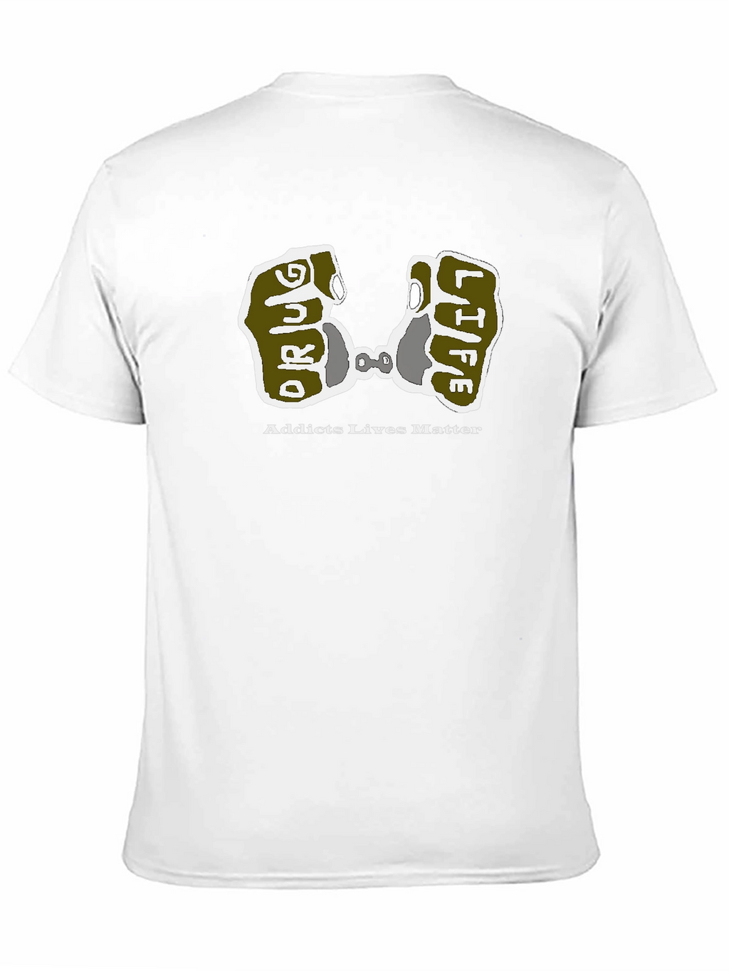 Addicts Lives Matter Graphic T-Shirt