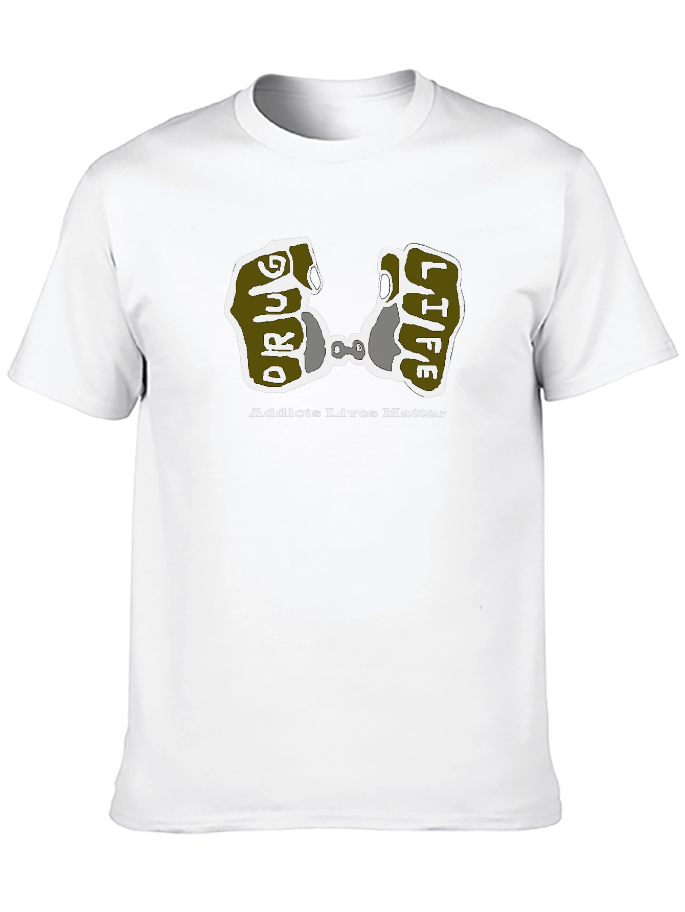 Addicts Lives Matter Graphic T-Shirt