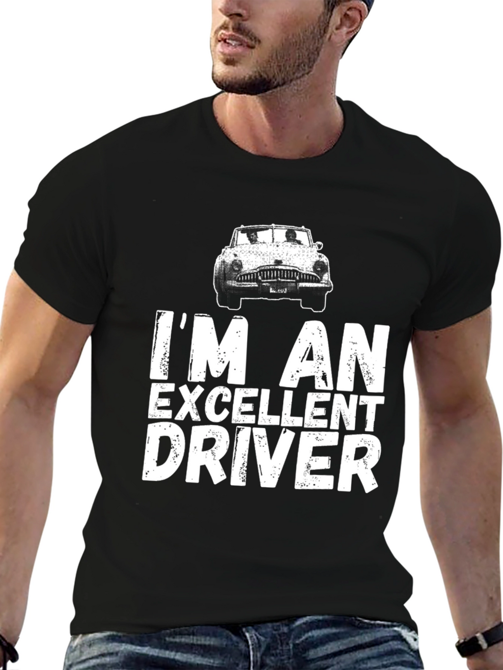 Excellent Driver T-Shirt - Car Graphic Tee