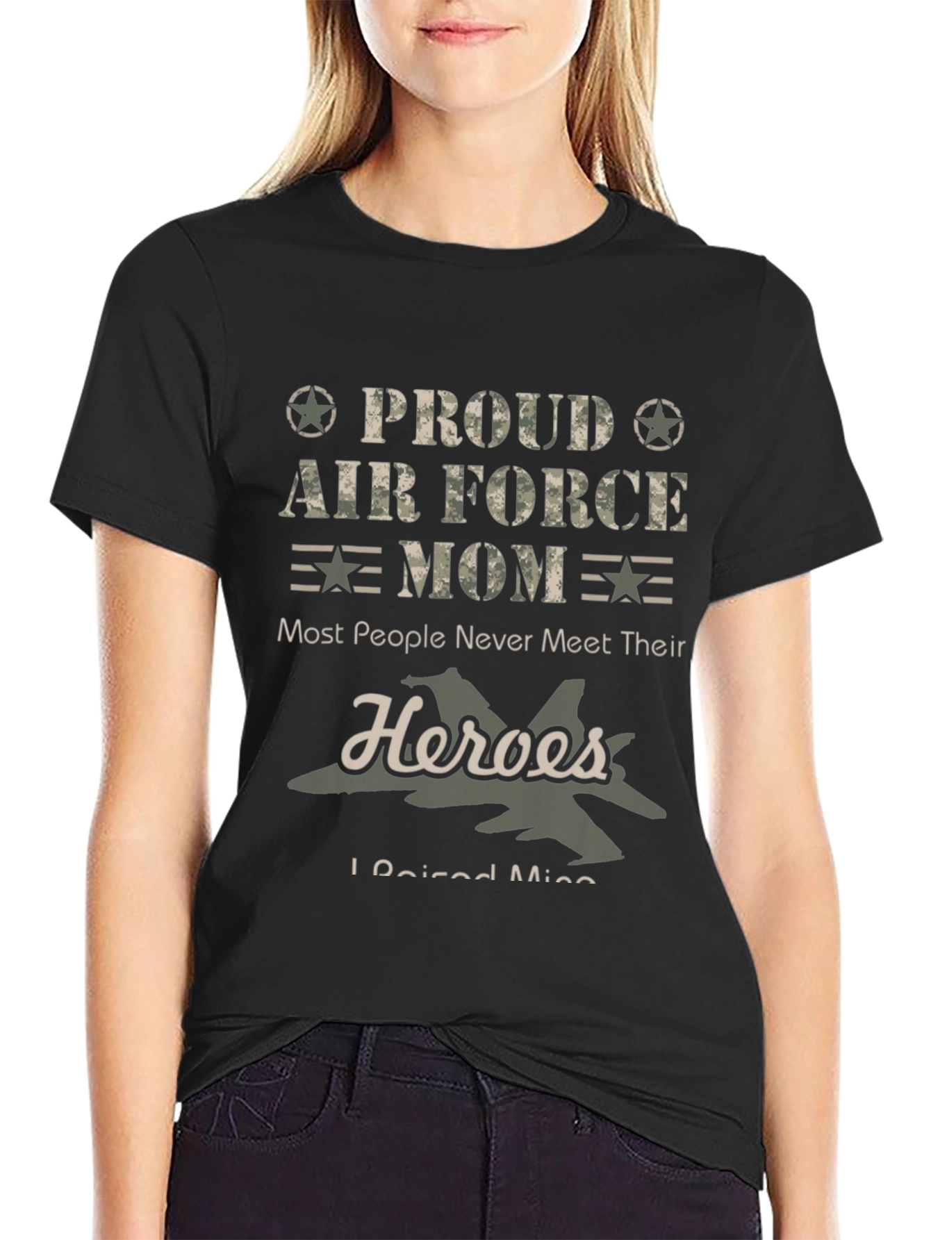 Proud Air Force Mom T-Shirt