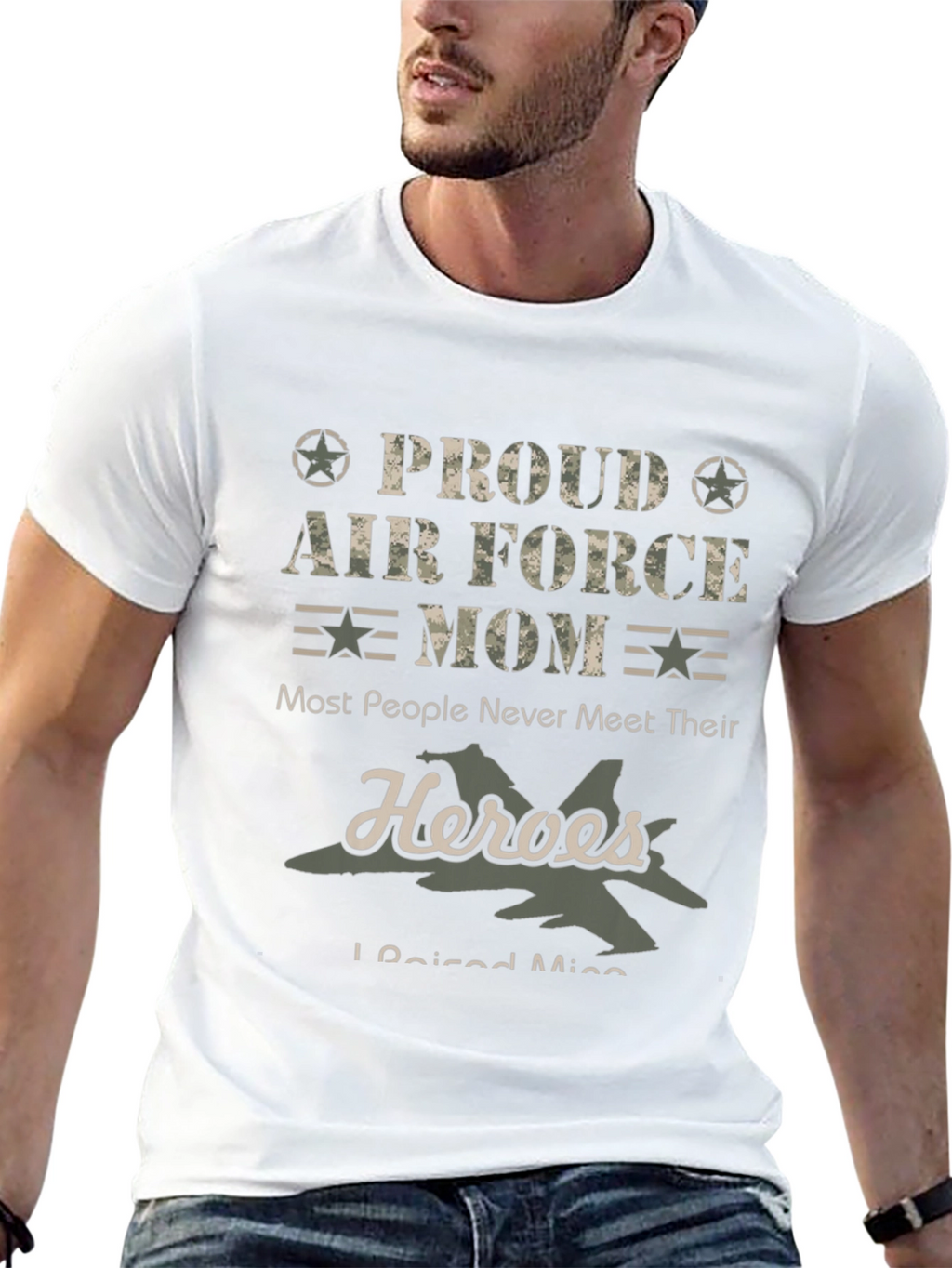 Proud Air Force Mom T-Shirt